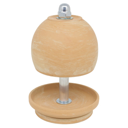 Marmorierte Teelichtlampe, ausgesuchte Marmorierungen vom Feinsten - Terrakotta Exclusiv!
