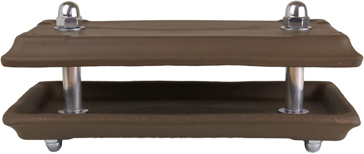 Ton - Wärmeplatte, betrieben mit Teelichtern - Ideal für Grillgut warm und wohlschmeckend zu halten!