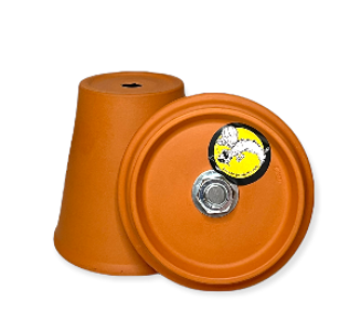 HP-Teelichtlampe - 23cm hoch/13cm breit - 4 Teelichter